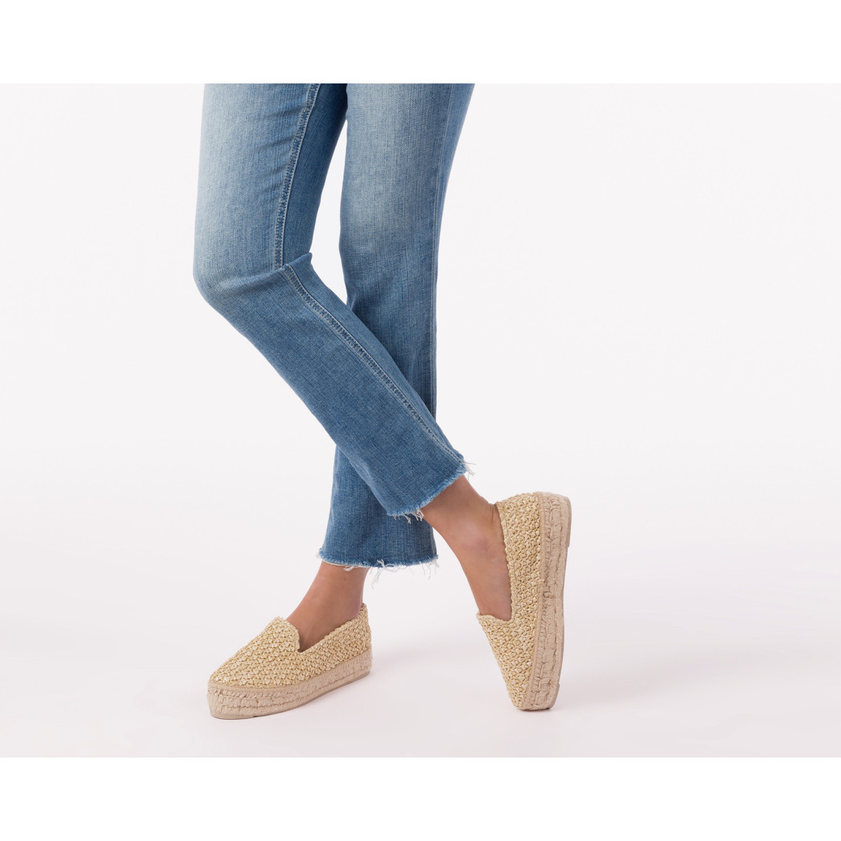 ESPADRILLAS CON INTRECCIO
