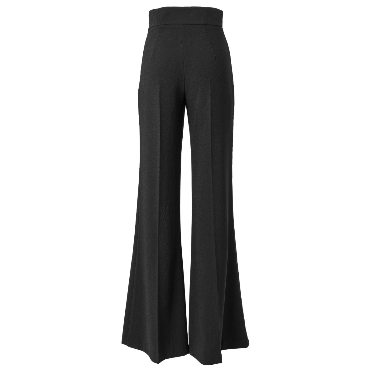 PANTALONE A PALAZZO CON MAXI BORCHIE