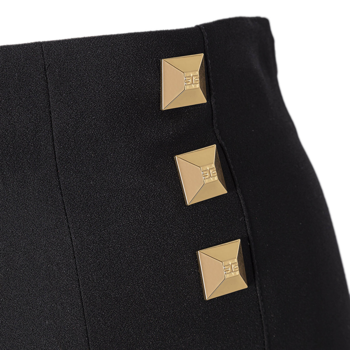 PANTALONE A PALAZZO CON MAXI BORCHIE
