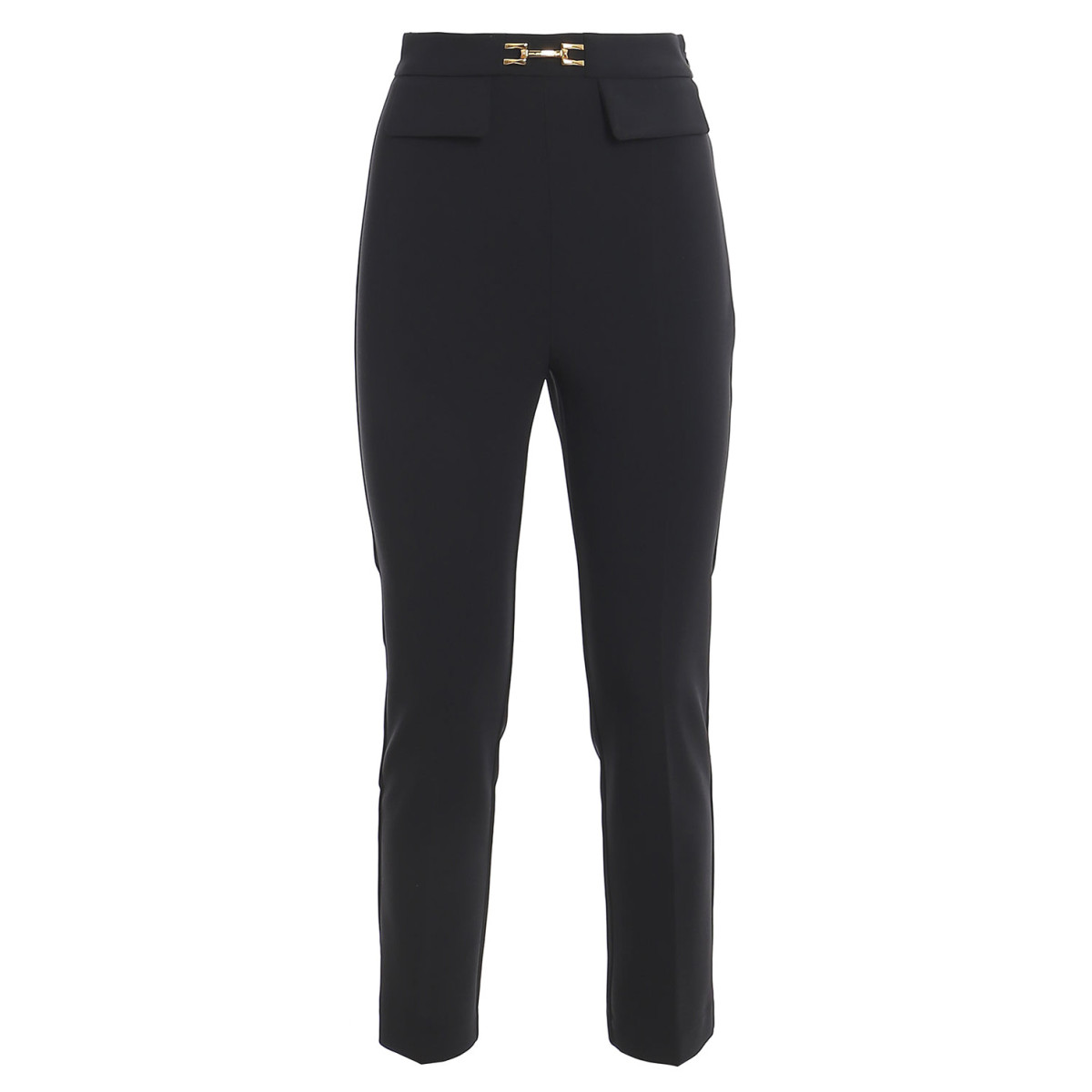 PANTALONE CON PATTE E ACCESSORIO MORSETTO