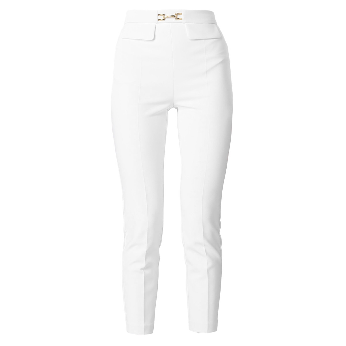 PANTALONE CON PATTE E ACCESSORIO MORSETTO
