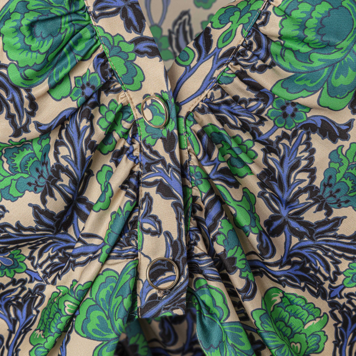 CAMICIA CROPPED IN FANTASIA FLOREALE