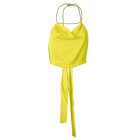 CROP TOP CON NODO SULLA SCHIENA