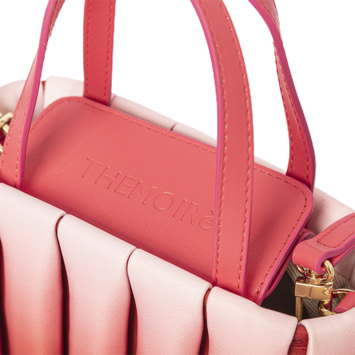 BORSA THE MOIRè GRADIENTE NYLON RASPBERRY