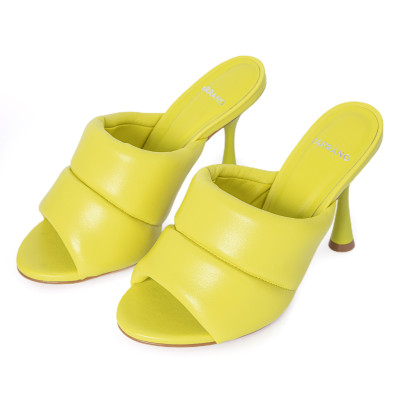 SABOT OPEN TOE IN PELLE