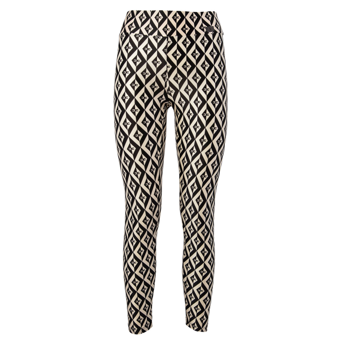 LEGGINGS IN LYCRA STAMPA ROMBI