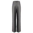 PANTALONE GAMBA DRITTA CON MICRO BORCHIE