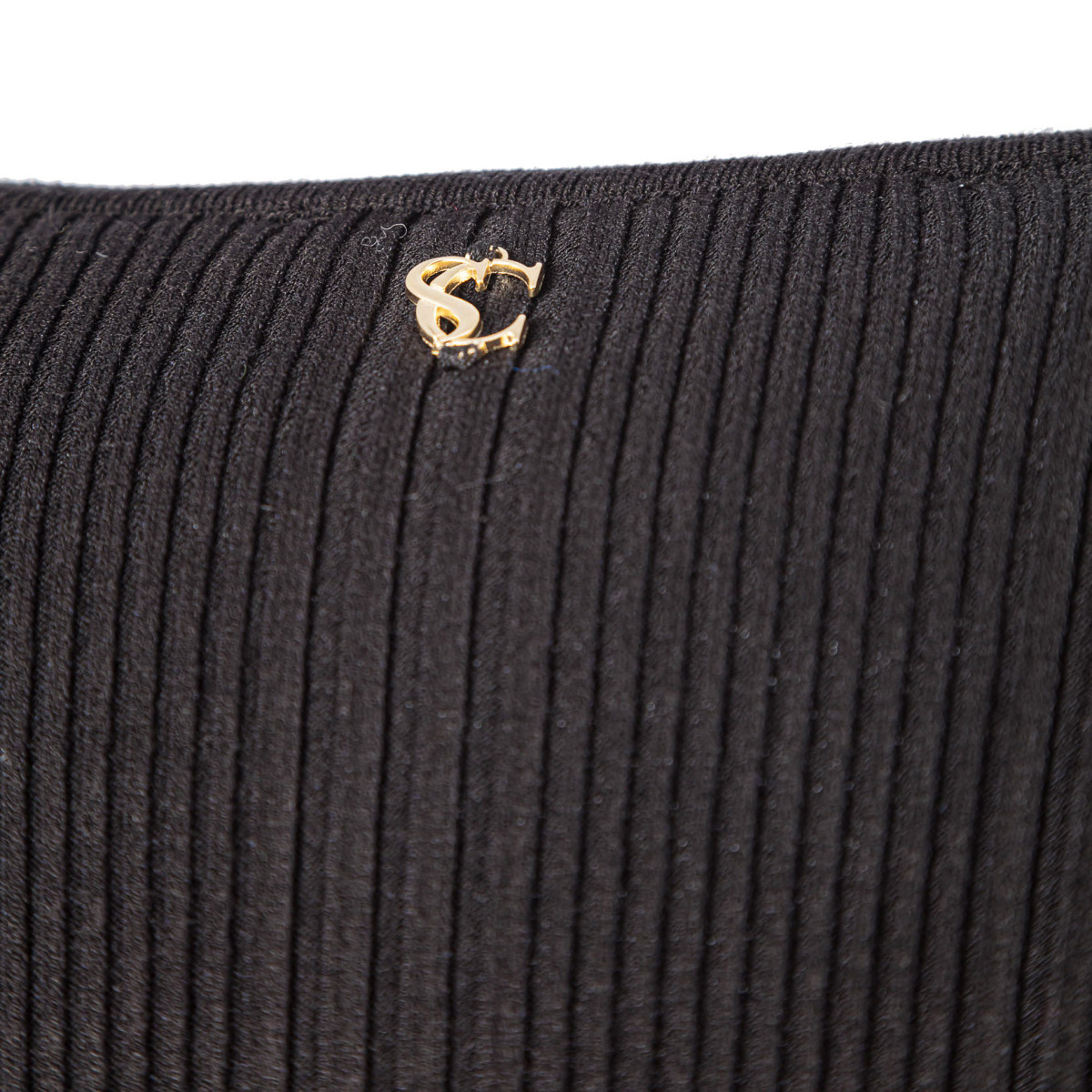 CARDIGAN CON POLSINI IN ECO-PELO