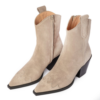 TEXANI IN PELLE SCAMOSCIATA