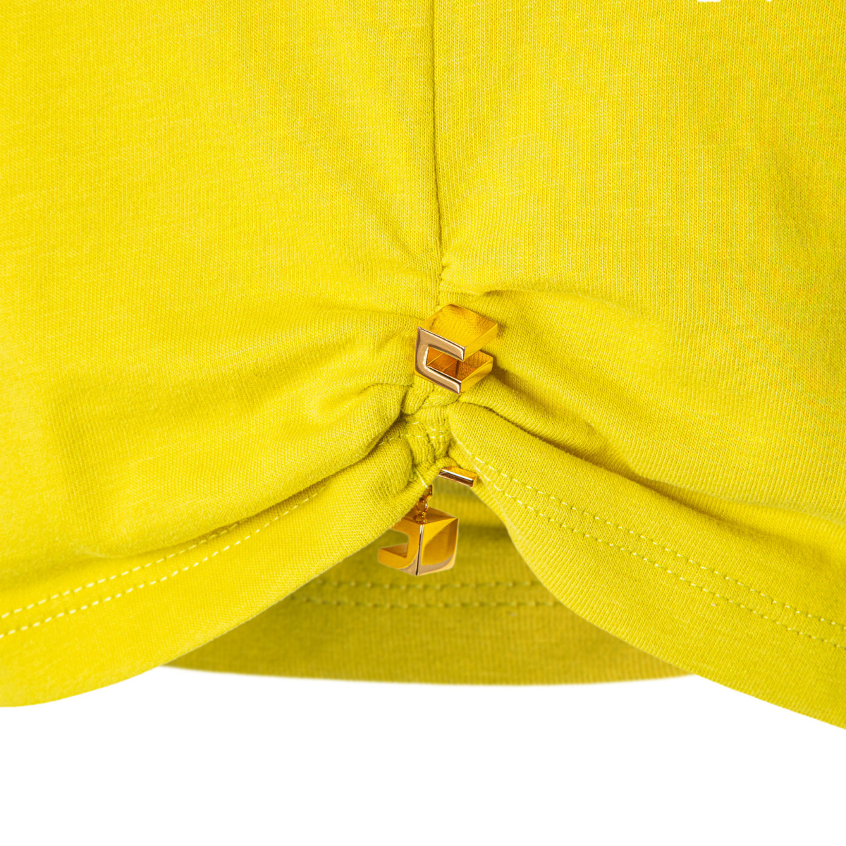 T-SHIRT IN JERSEY CON ARRICCIO