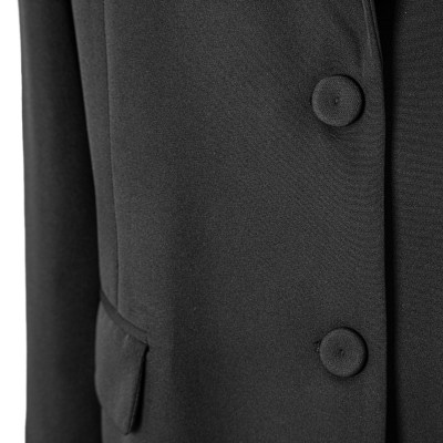 BLAZER OVER MONOPETTO CON SPILLA