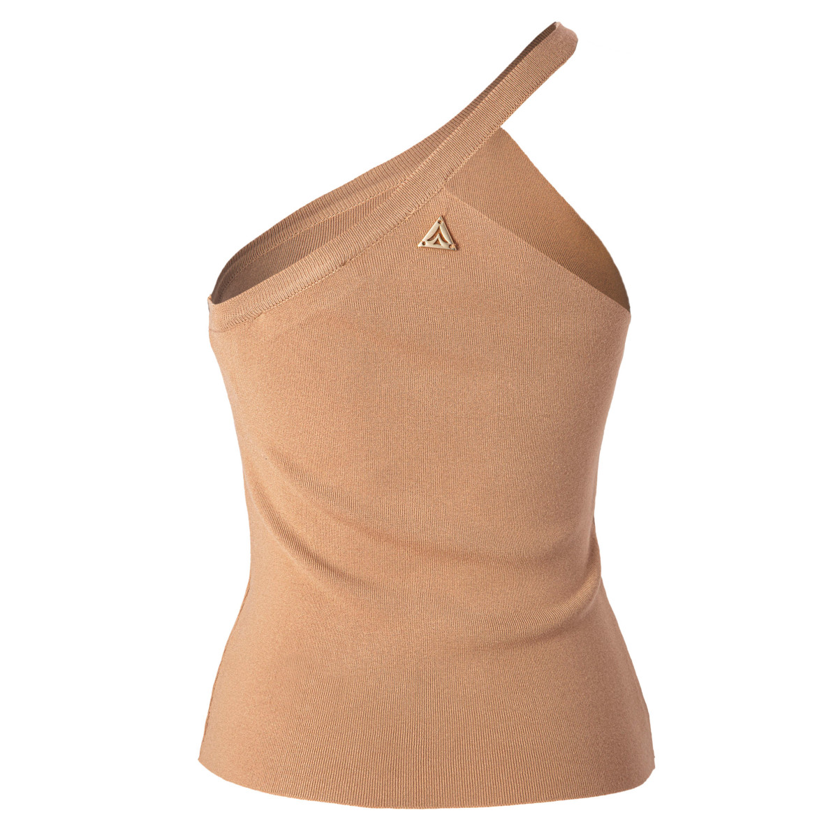 TOP MONOSPALLA IN MAGLIA