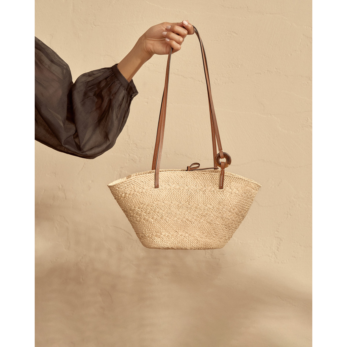 BORSA IN RAFFIA NATURALE