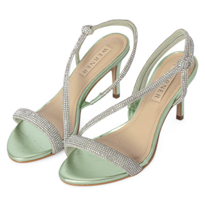 SANDALI CON STRASS