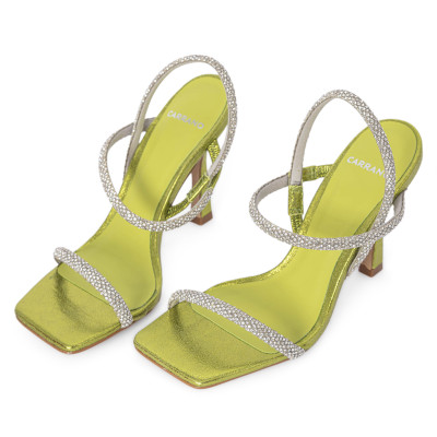 SANDALO CON STRASS
