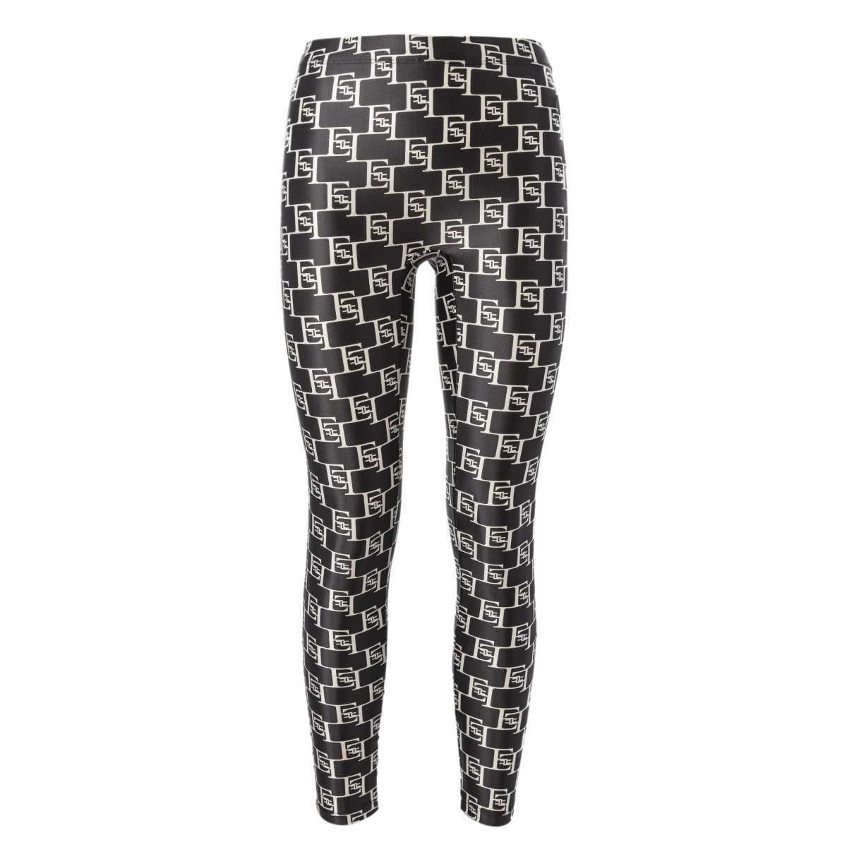 LEGGINGS IN LYCRA STAMPA LOGO