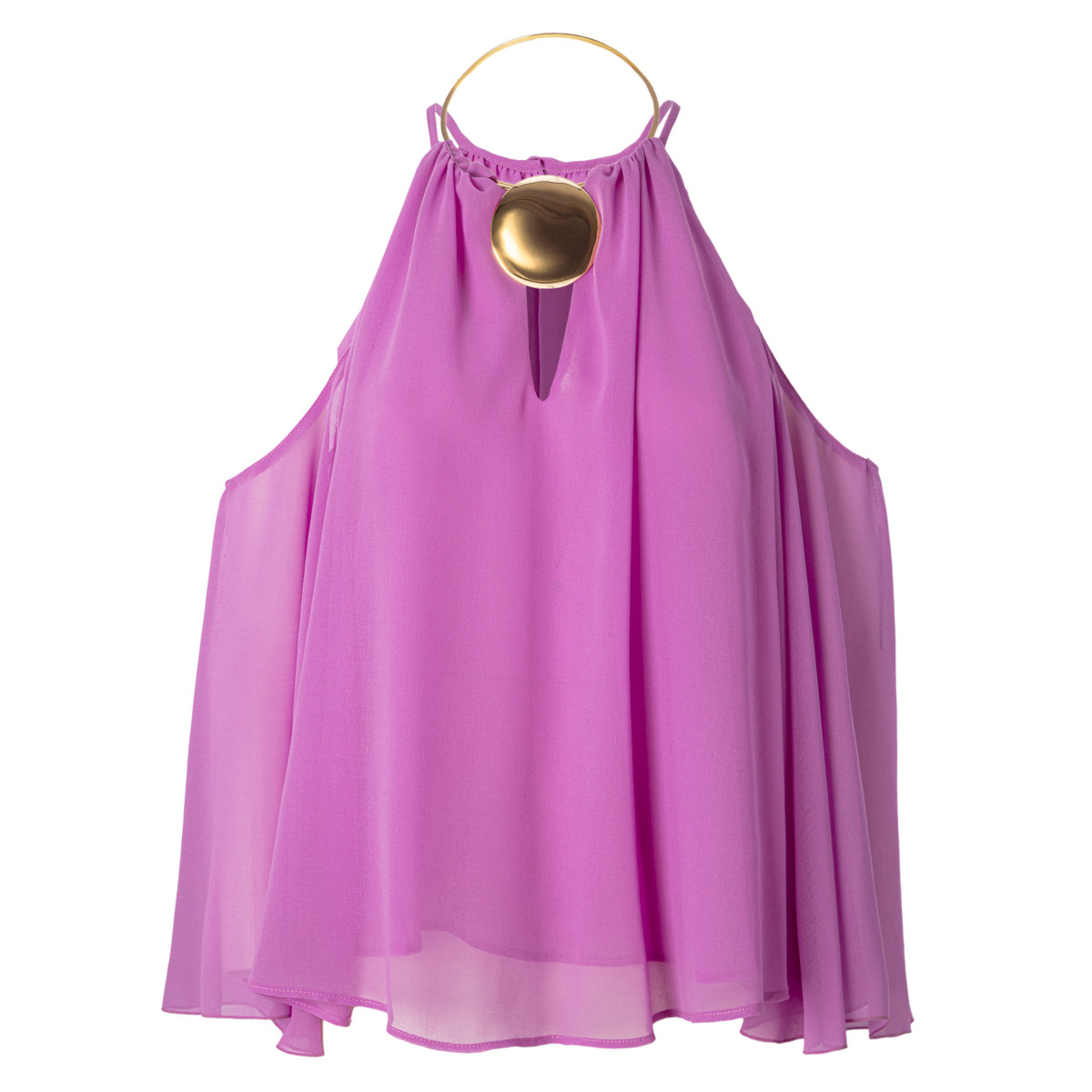 BLUSA CON CHOKER