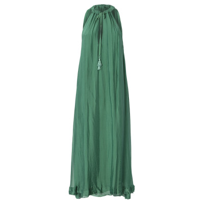 ABITO LUNGO IN CHIFFON MISTO SETA