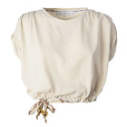 T SHIRT CROPPED ARRICCIATA