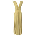 ABITO IN JERSEY LUREX CON COLLANA