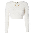 TOP CROPPED IN VISCOSA GROFFATA