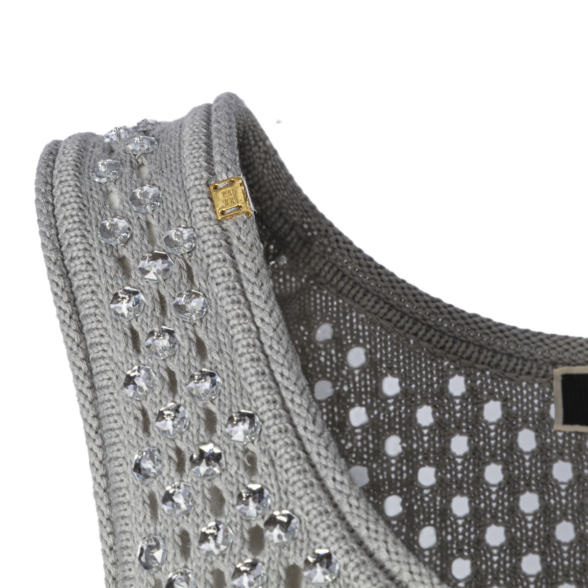 ABITO LUNGO PUNTO RETE CON STRASS