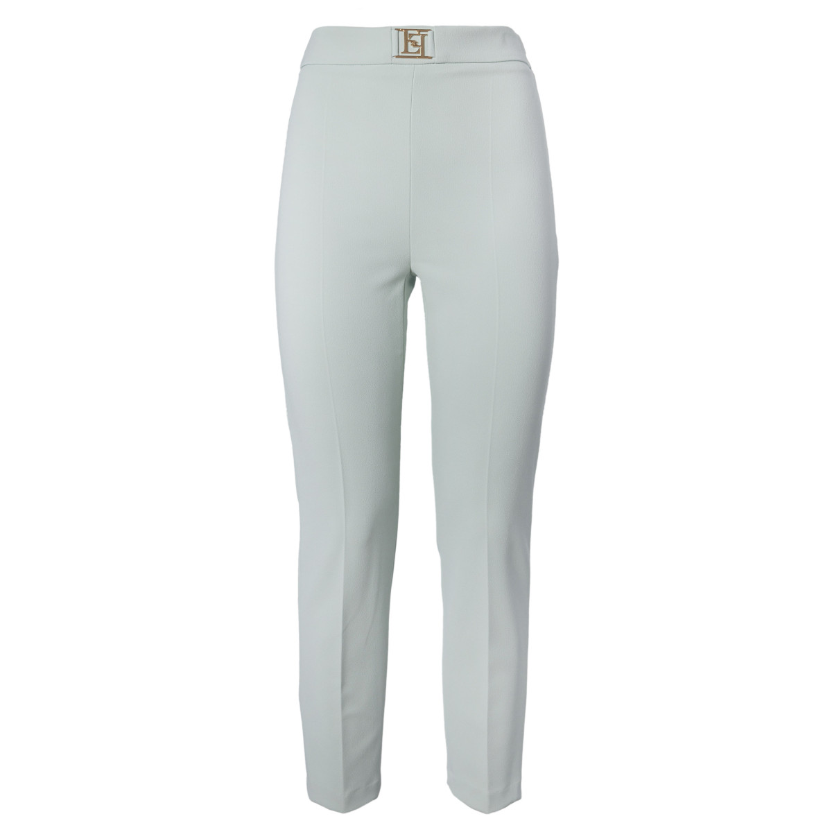 PANTALONE DRITTO CON LOGO IN VITA