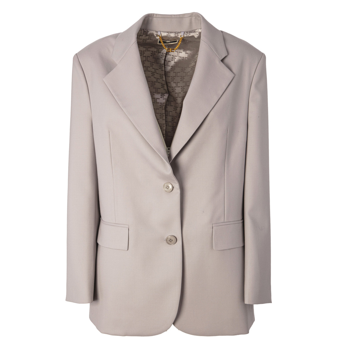 GIACCA IN FRESCO LANA CON PATTE