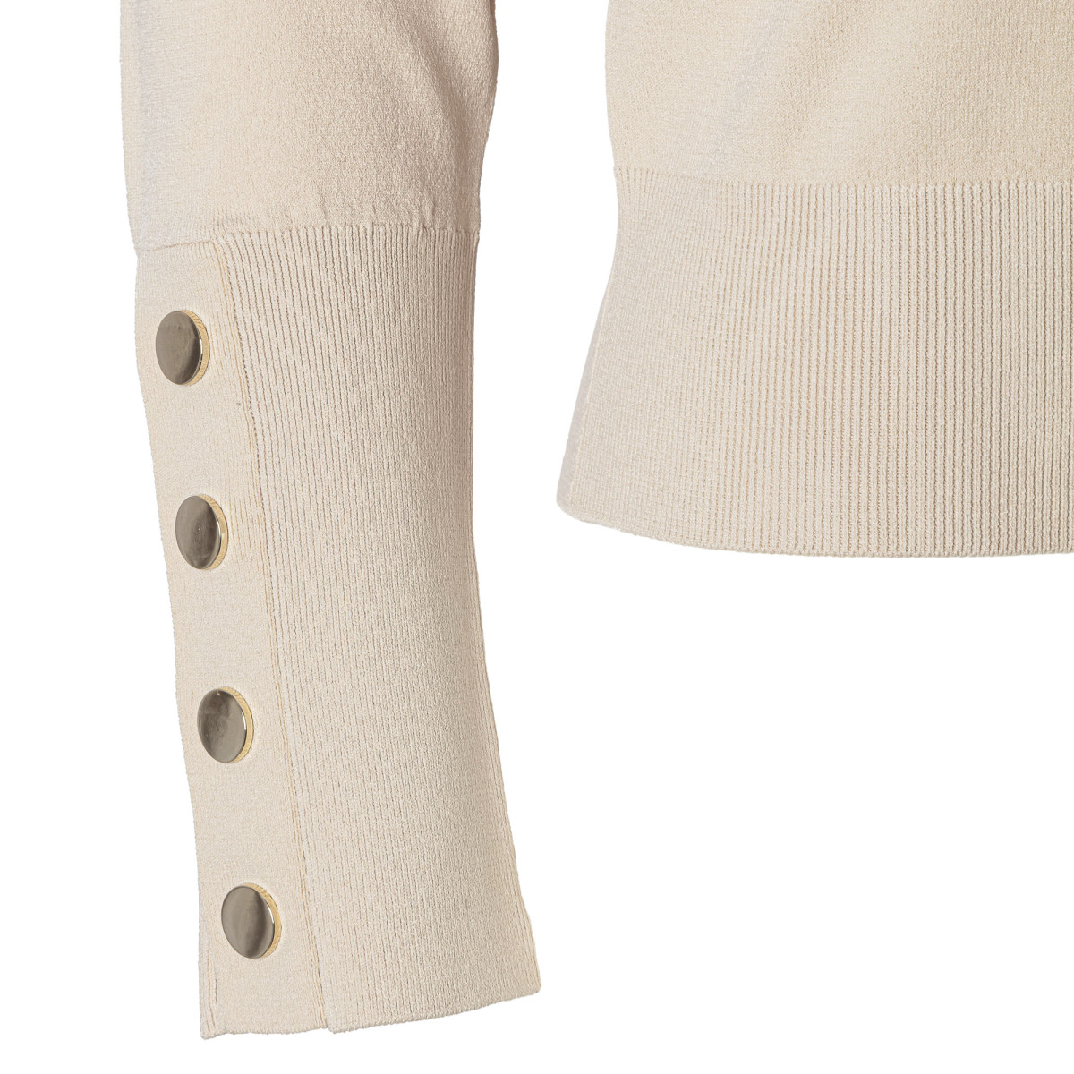 MAGLIA CON SCOLLO A V