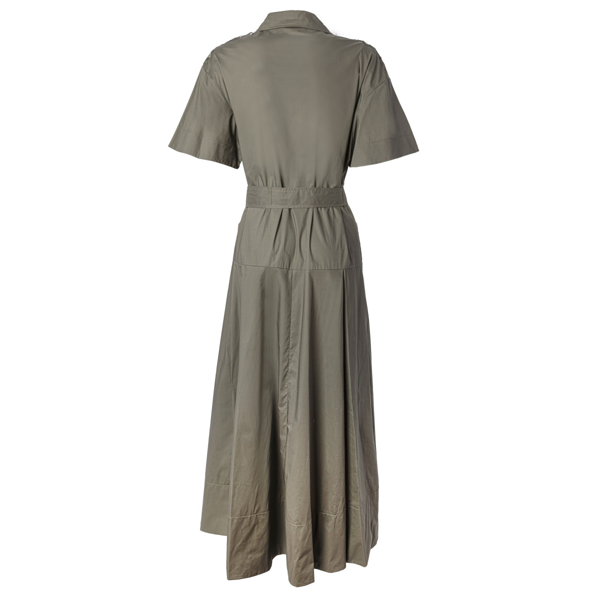 CHEMISIER LUNGO CON INSERTI IN PIZZO