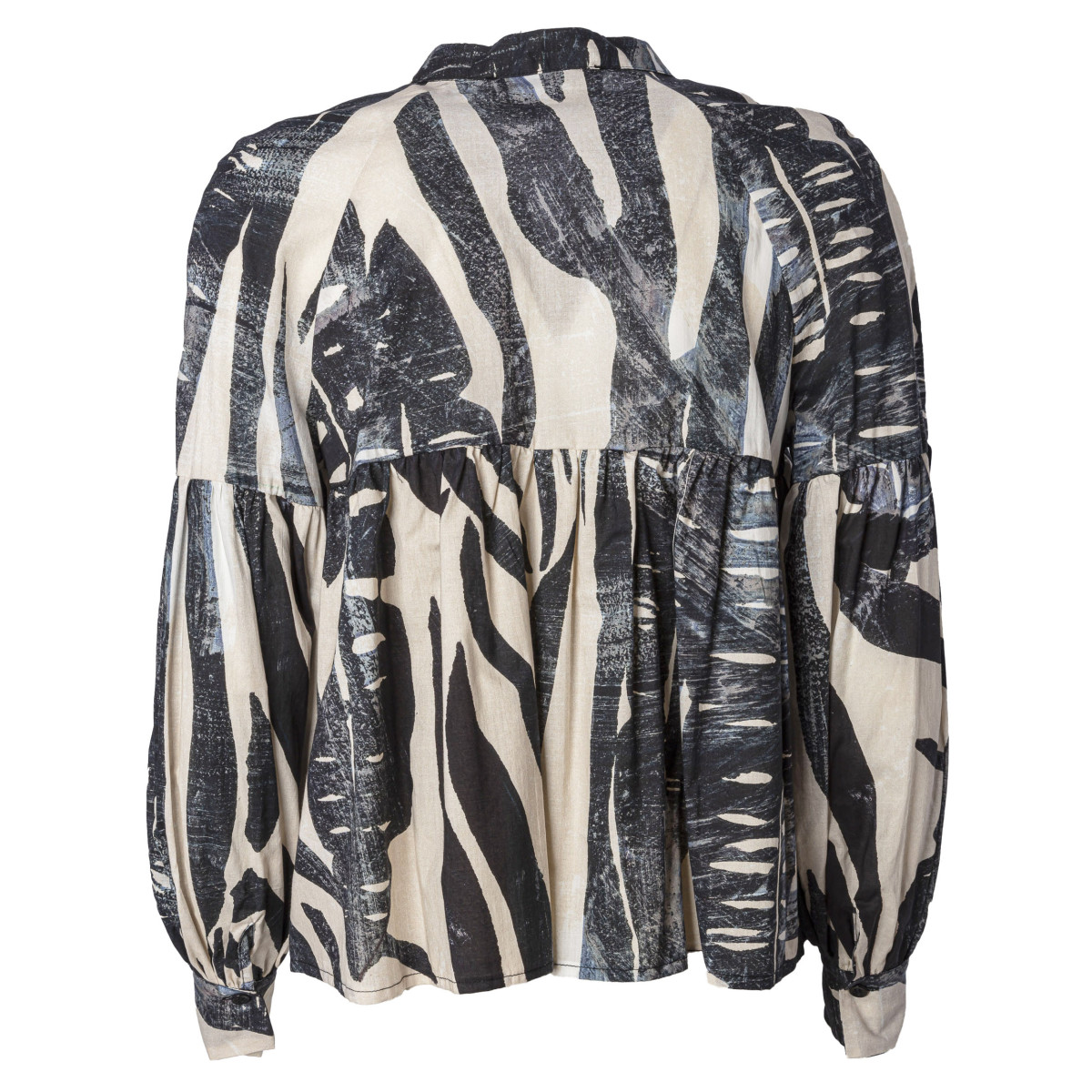 BLUSA A MANICHE LUNGHE IN FANTASIA