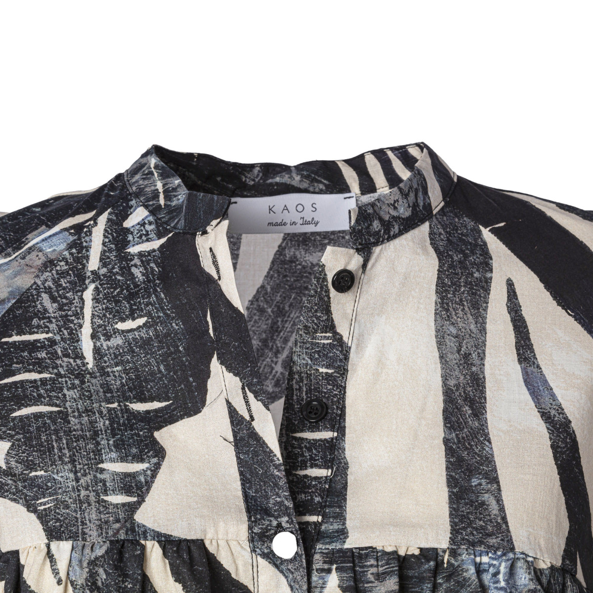 BLUSA A MANICHE LUNGHE IN FANTASIA