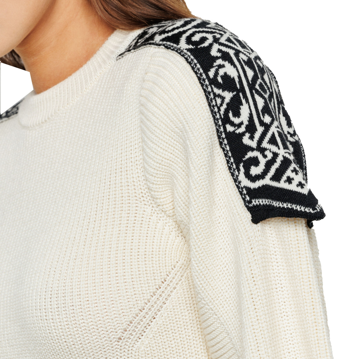 ABITO CORTO AKEP CON SPALLINE IN TESSUTO JACQUARD