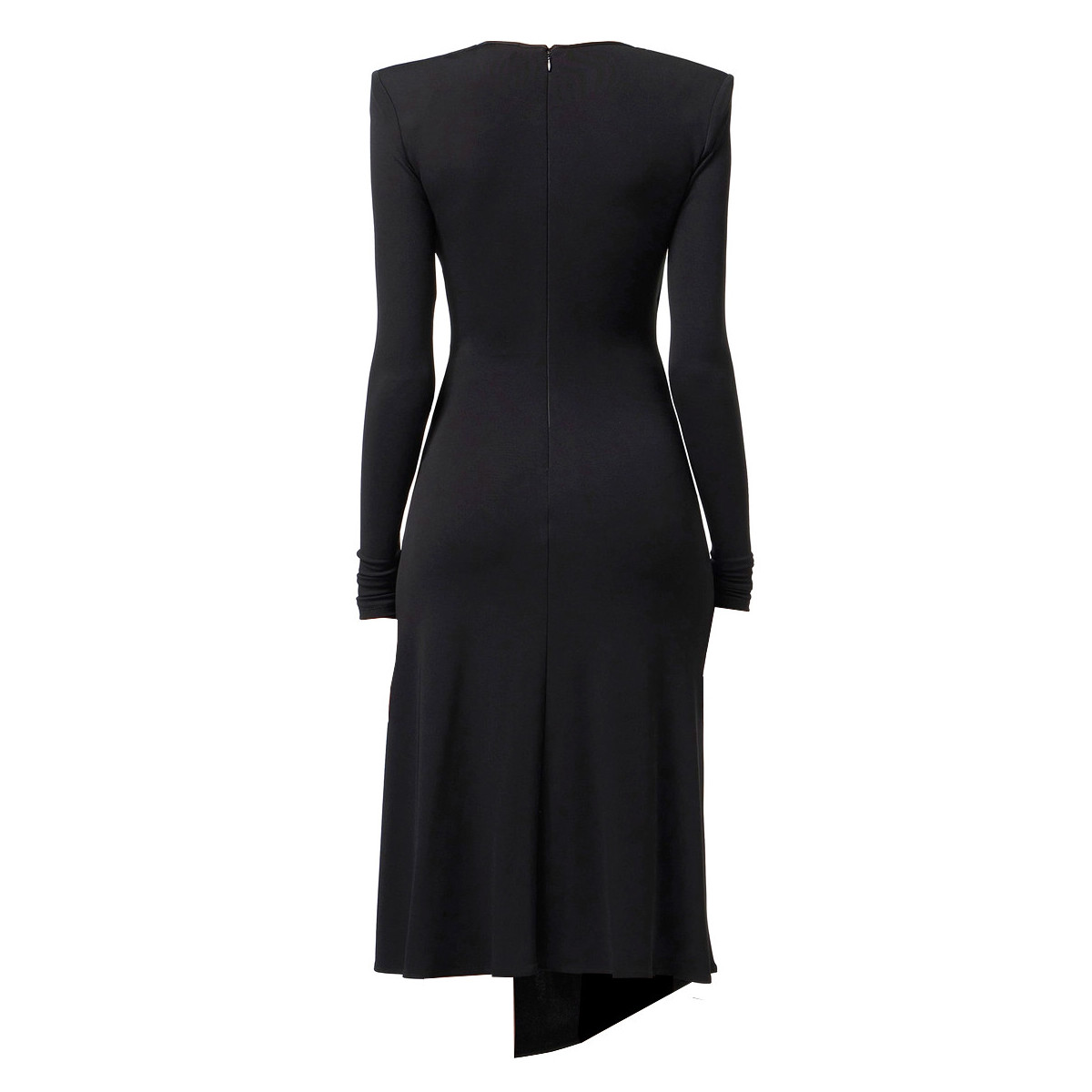 ABITO MIDI IN JERSEY CON COLLANA