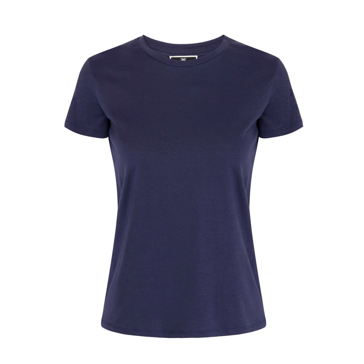 T-SHIRT IN JERSEY CON RICAMO LOGO