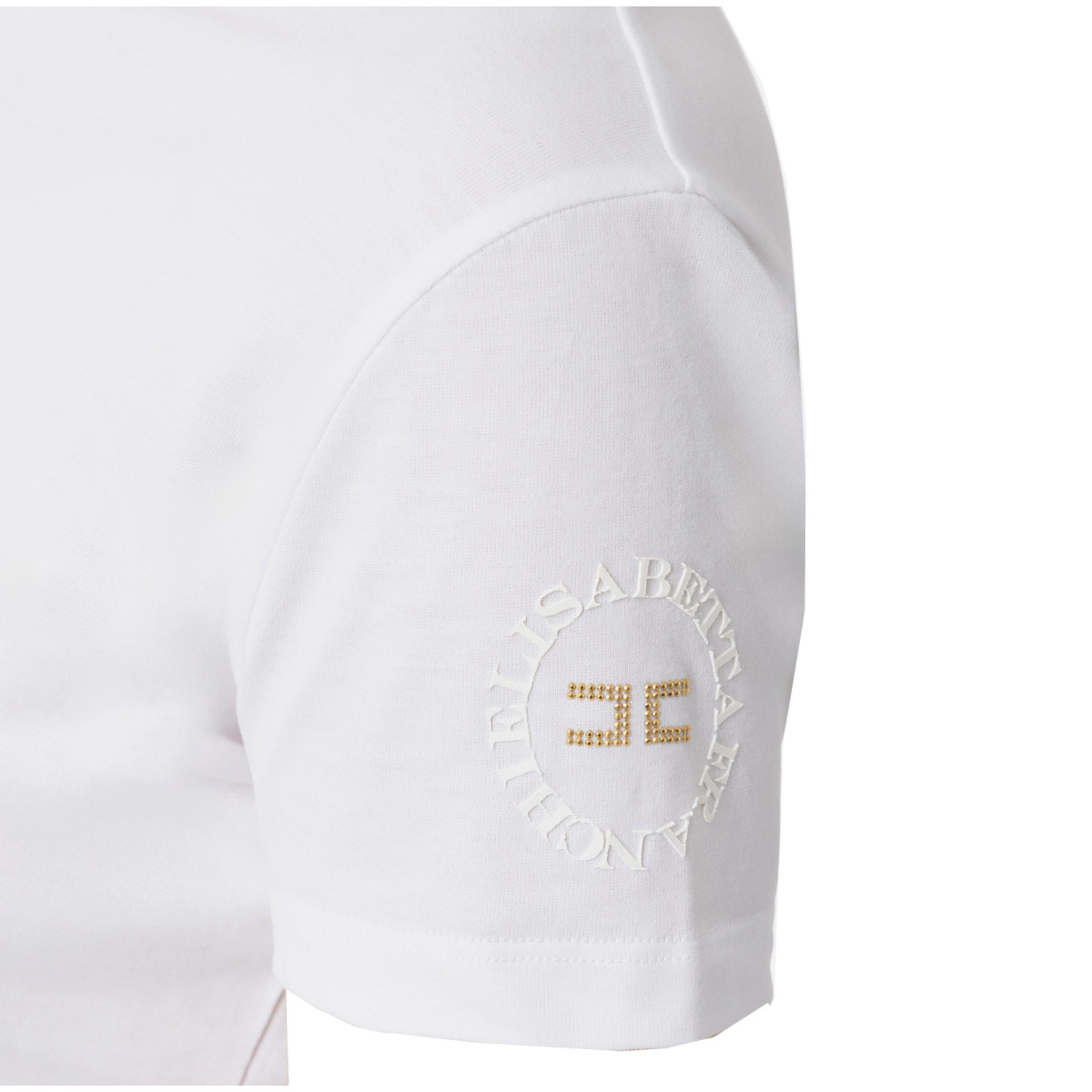T-SHIRT IN JERSEY CON RICAMO LOGO