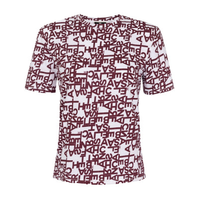 T-SHIRT IN JERSEY STAMPA LETTERING