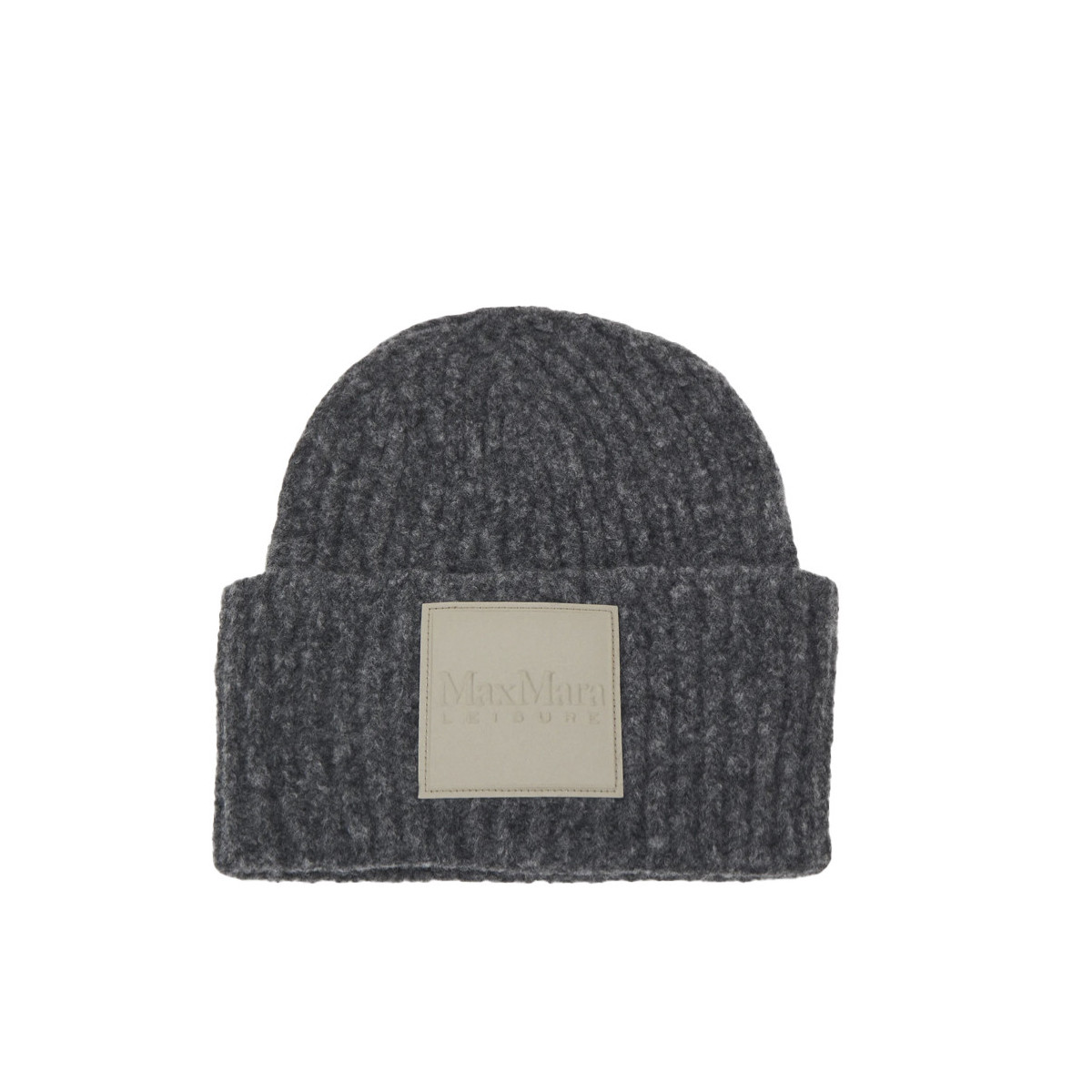 CAPPELLO IN LANA CON LOGO