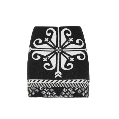 MINIGONNA AKEP IN MAGLIA JACQUARD