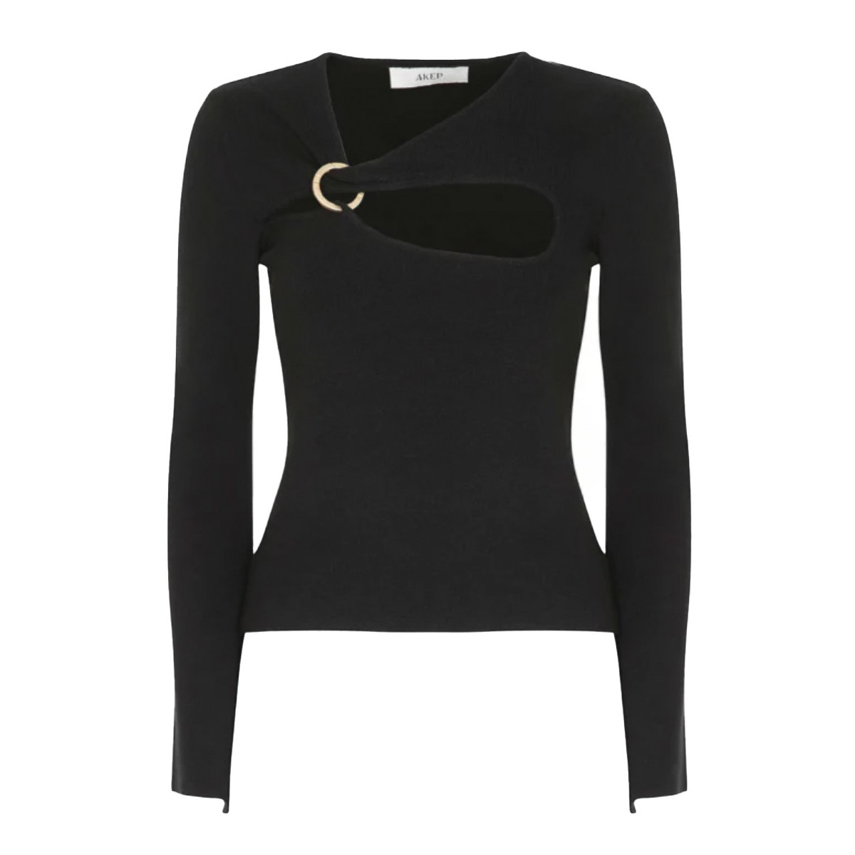 CARDIGAN AKEP IN JACQUARD CON CINTURA