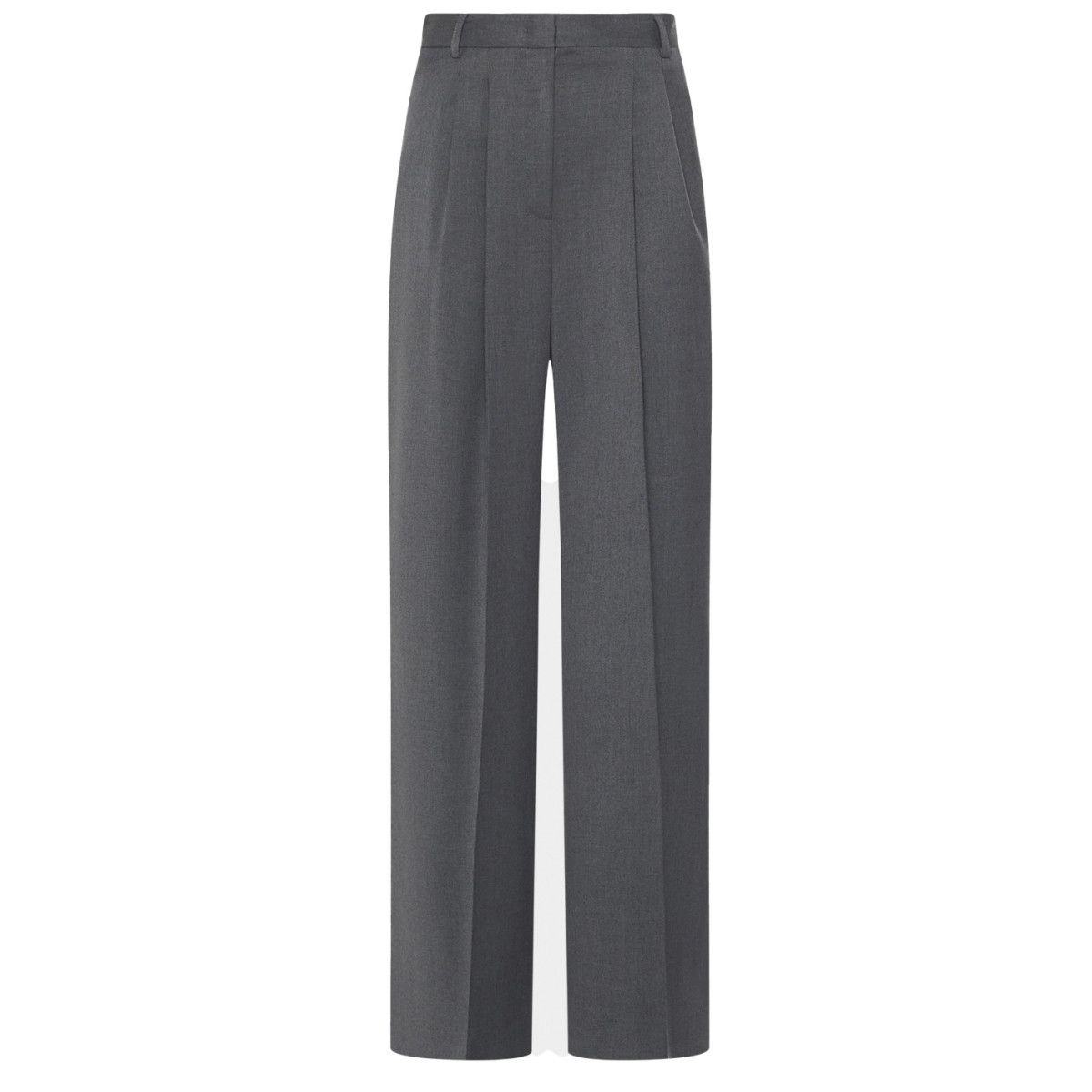 PANTALONE LARGO CON DOPPIA PINCES FRONTALE