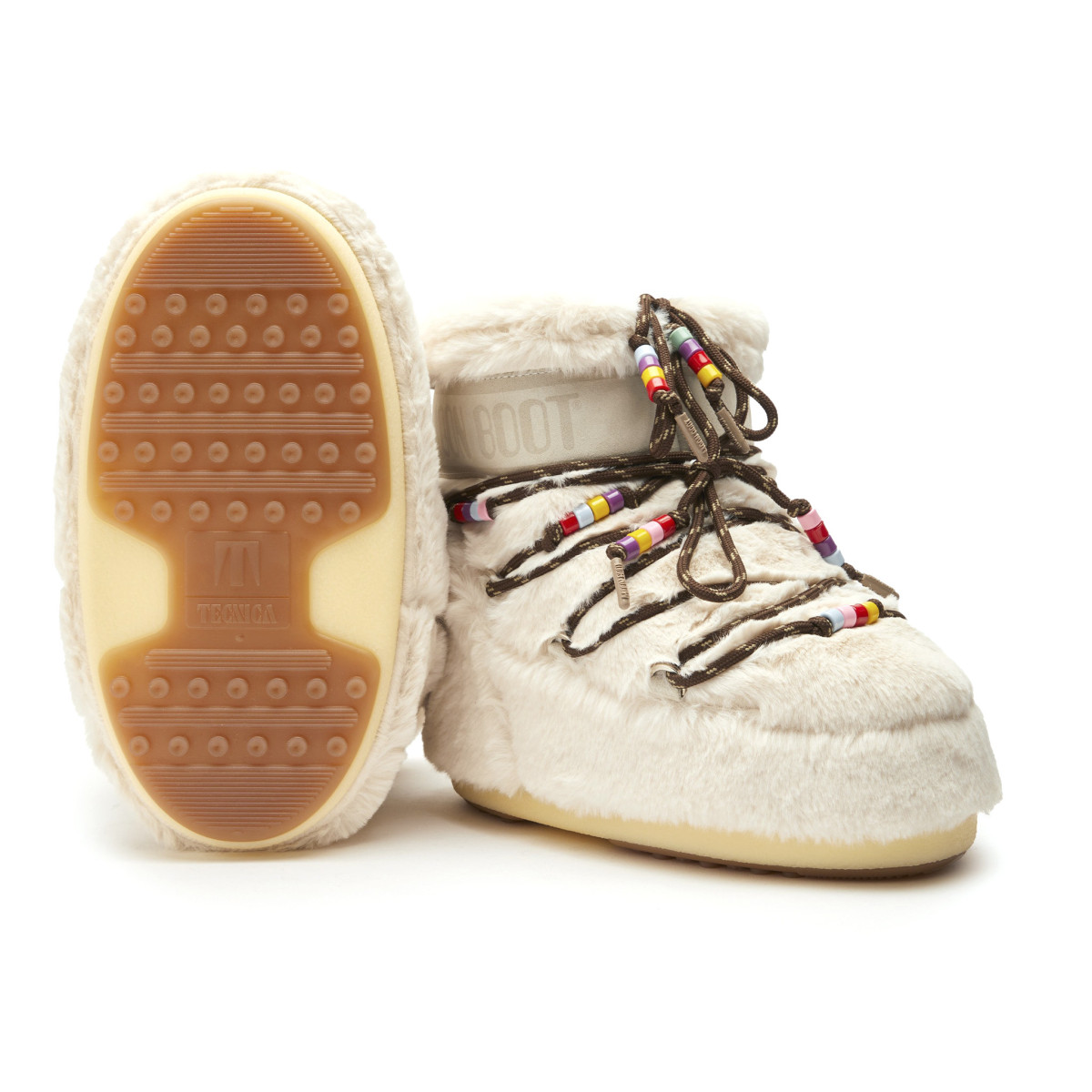MOON BOOT ICON LOW FAUX FUR