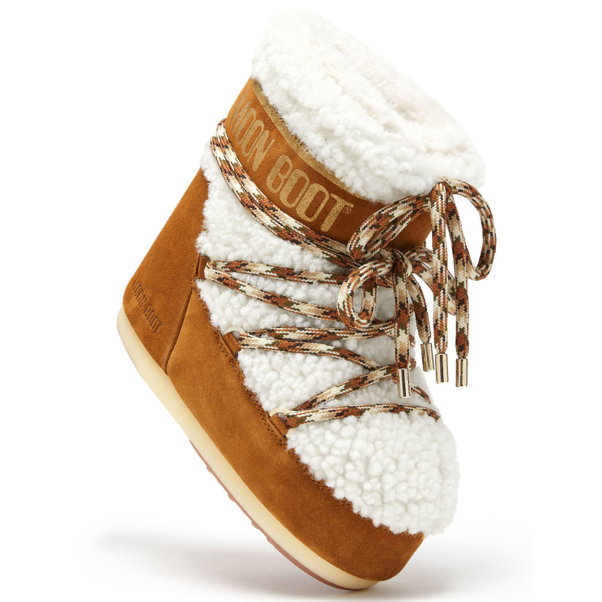 MOON BOOT ICON LOW SHEARLING
