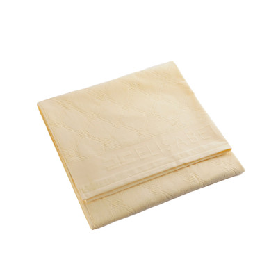 TELO MARE IN SPUGNA JACQUARD CON LOGO