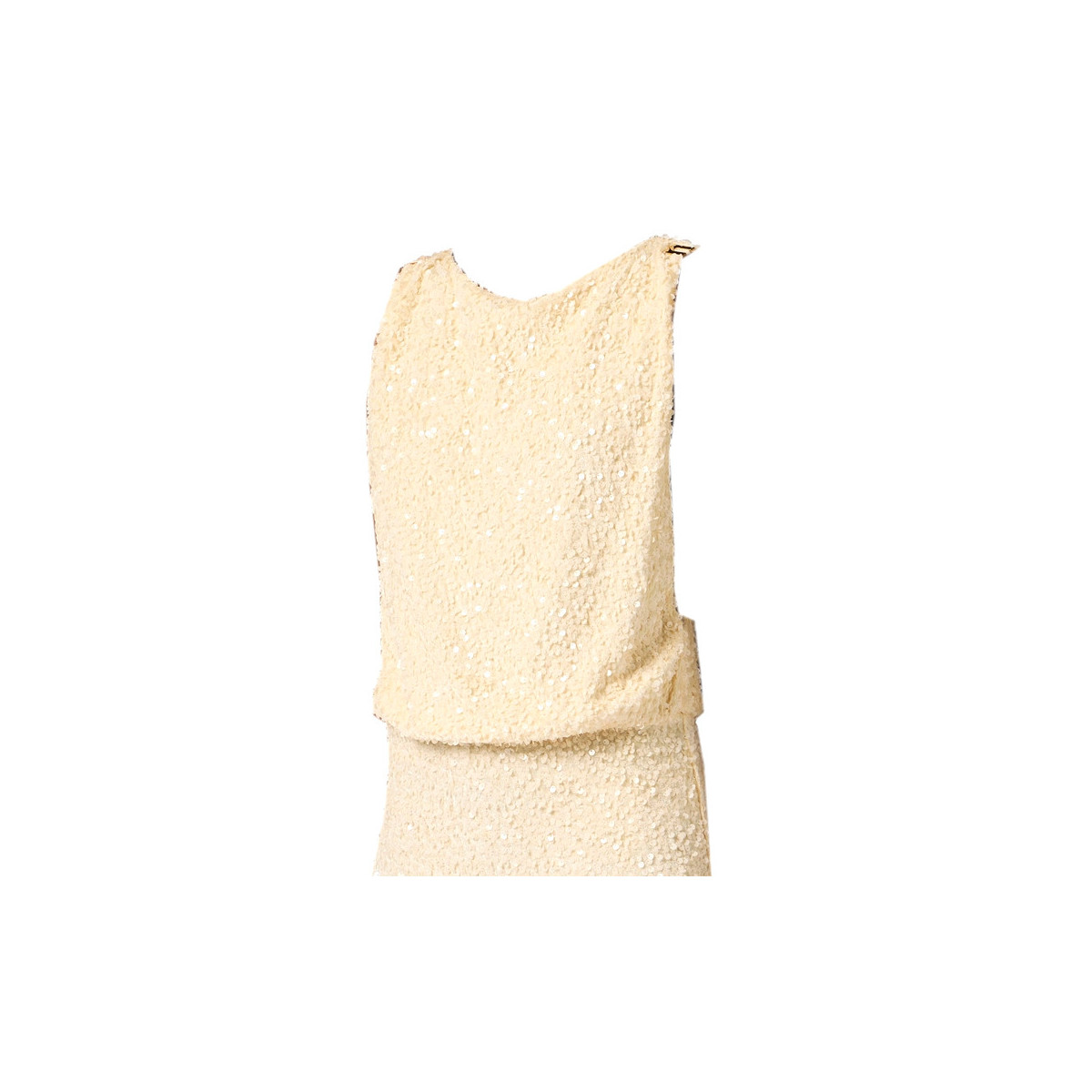ABITO RED CARPET IN PAILETTES CON DETTAGLI LOGO
