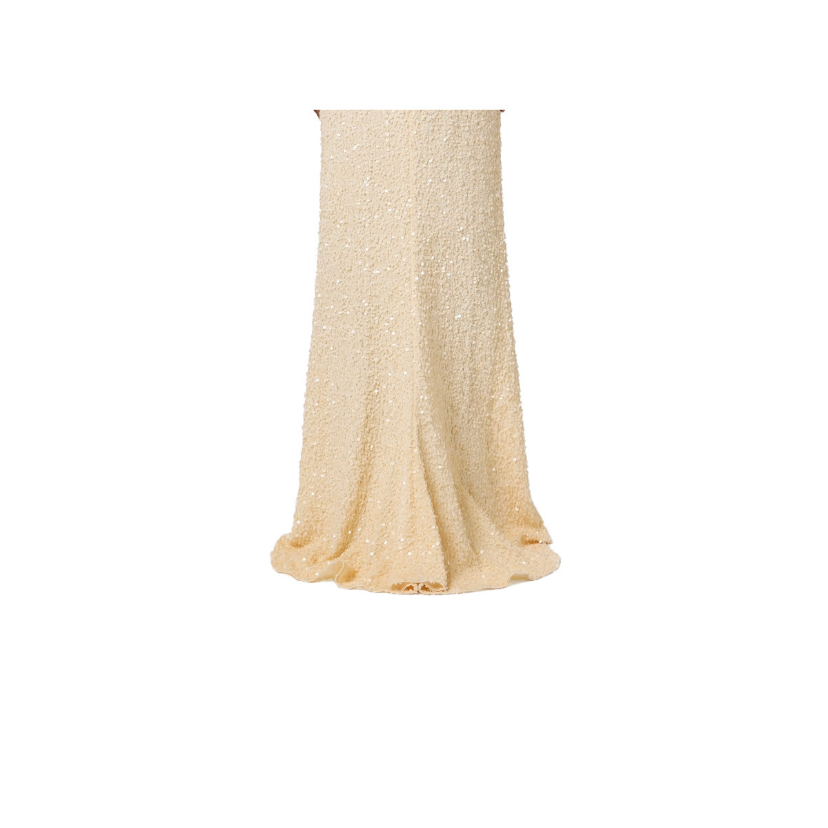 ABITO RED CARPET IN PAILETTES CON DETTAGLI LOGO