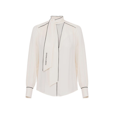CAMICIA IN GEORGETTE CON...