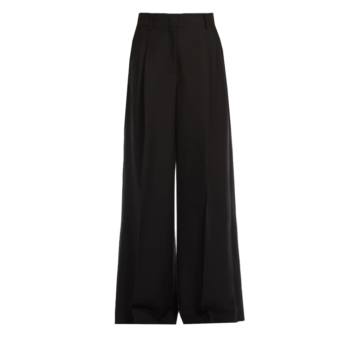 PANTALONE AMPIO IN VISCOSA E LINO