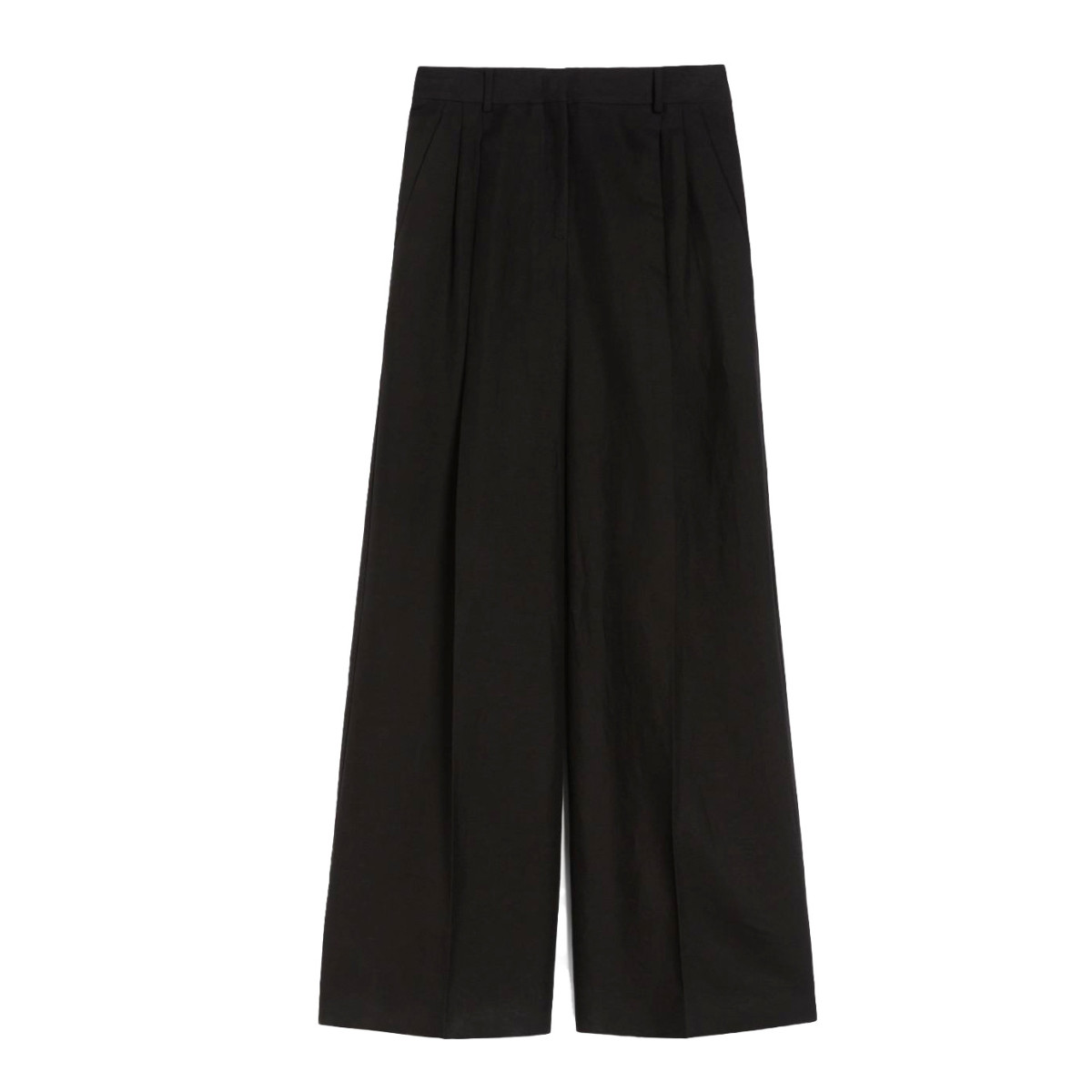 PANTALONE AMPIO IN VISCOSA E LINO