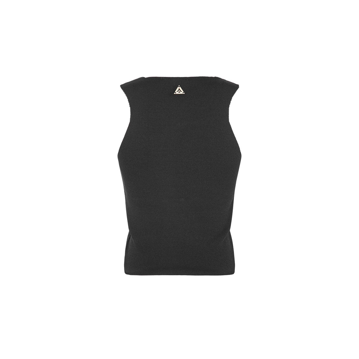 CANOTTA IN MAGLIA CON SCOLLO QUADRATO